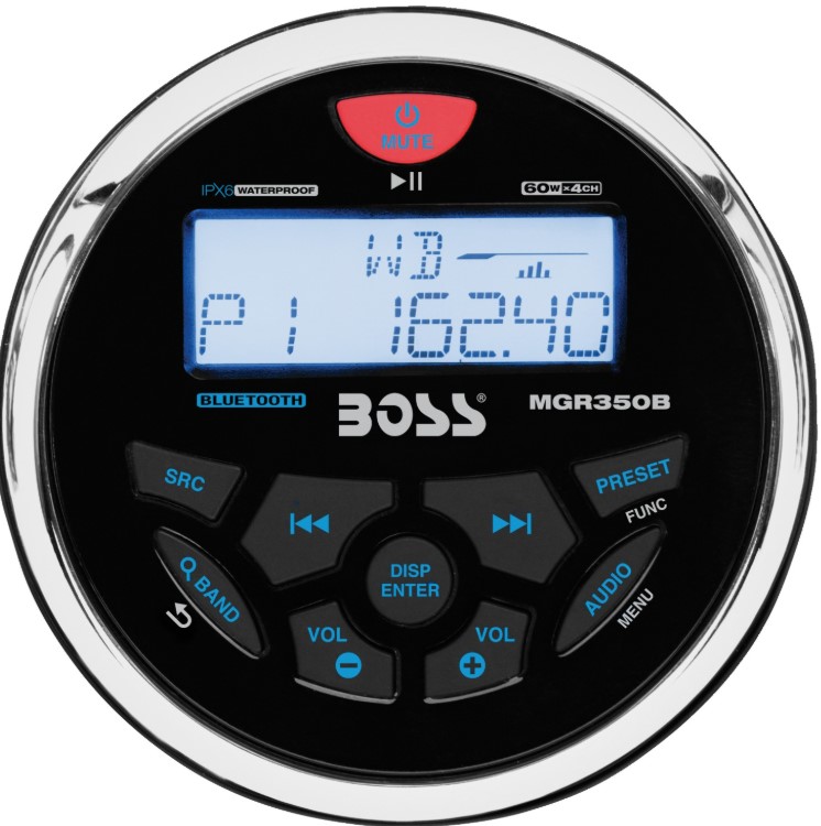 Boss Marine Radio Bluetooth/USB/MP3 | Αδιάβροχο Ηχοσύστημα Σκάφους